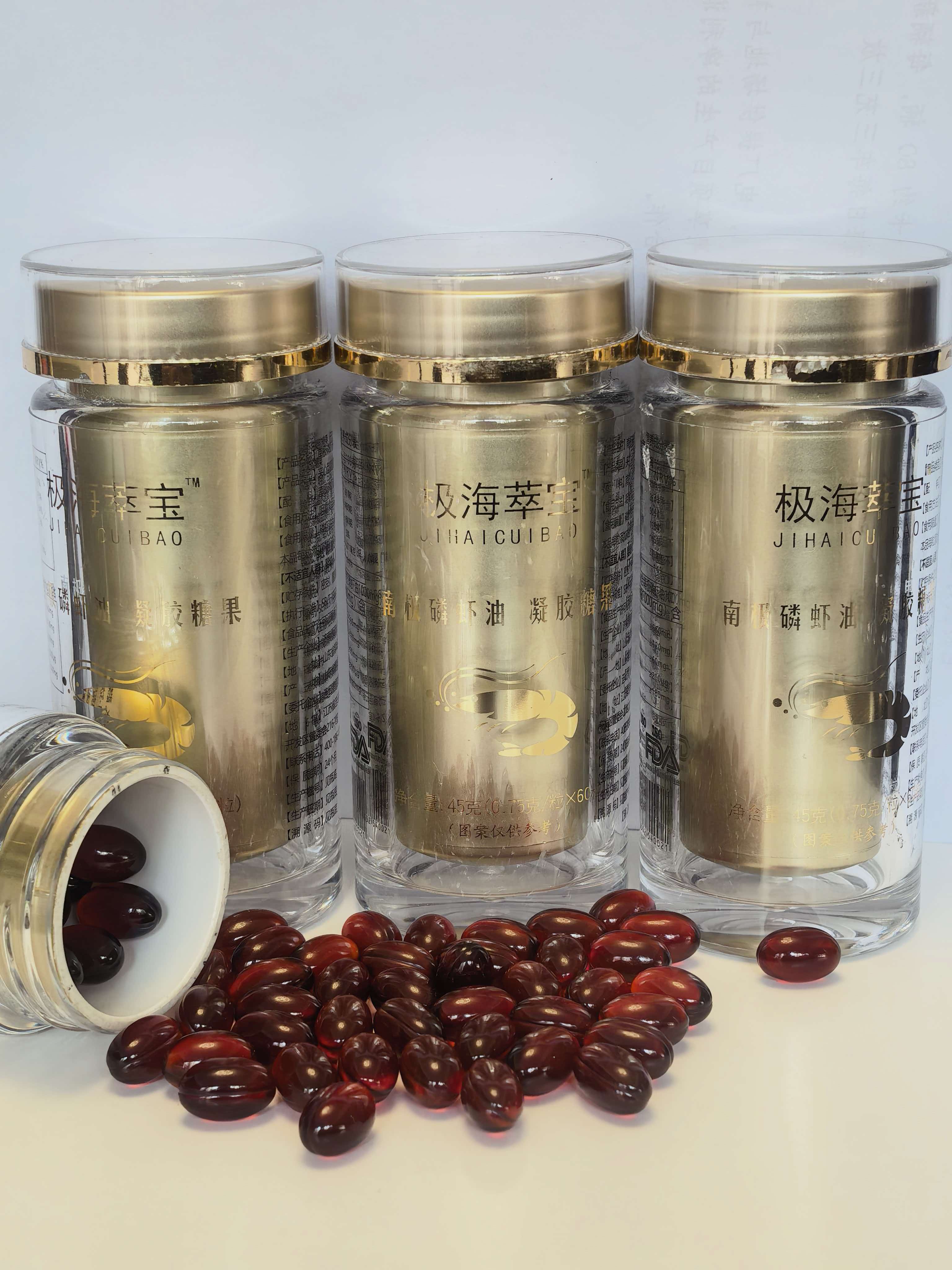 南极磷虾油凝胶糖果